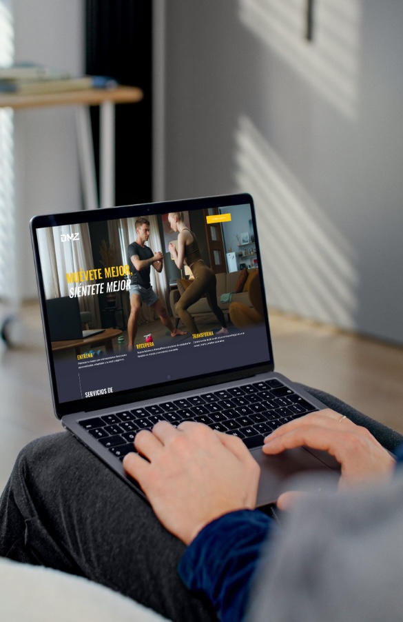 web entrenador personal online