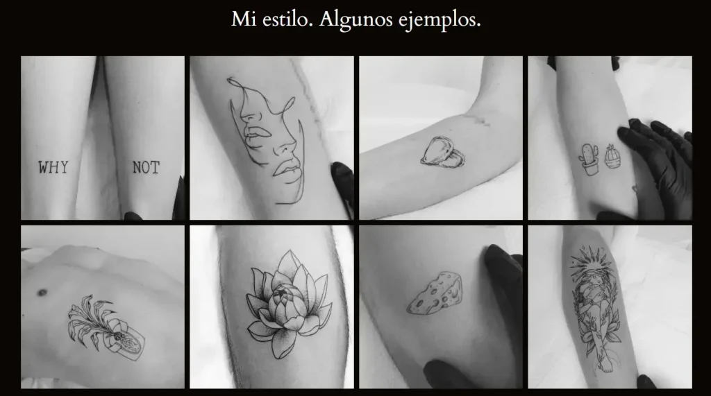 marketing digital para tatuadores portfolio